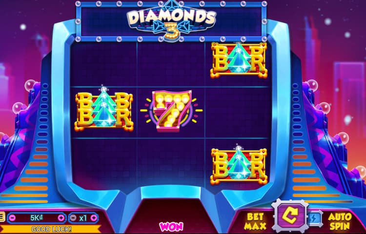 Giao diện 3 diamonds